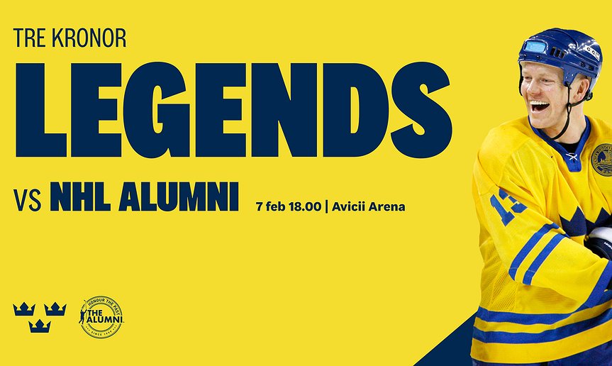 Tre Kronor Legends vs. NHL Alumni